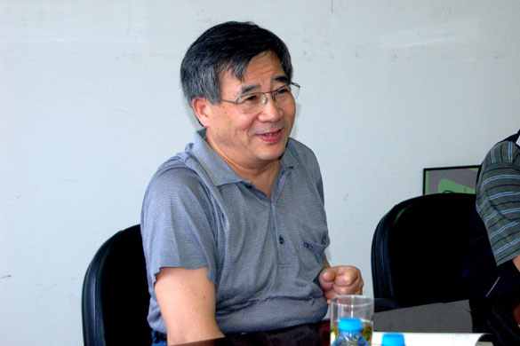 原机械工业部副部长孙昌基来mg冰球突破集团视察