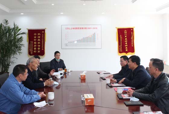 常州市人大常委会副主任盛建良一行来mg冰球突破调研复工复产情形