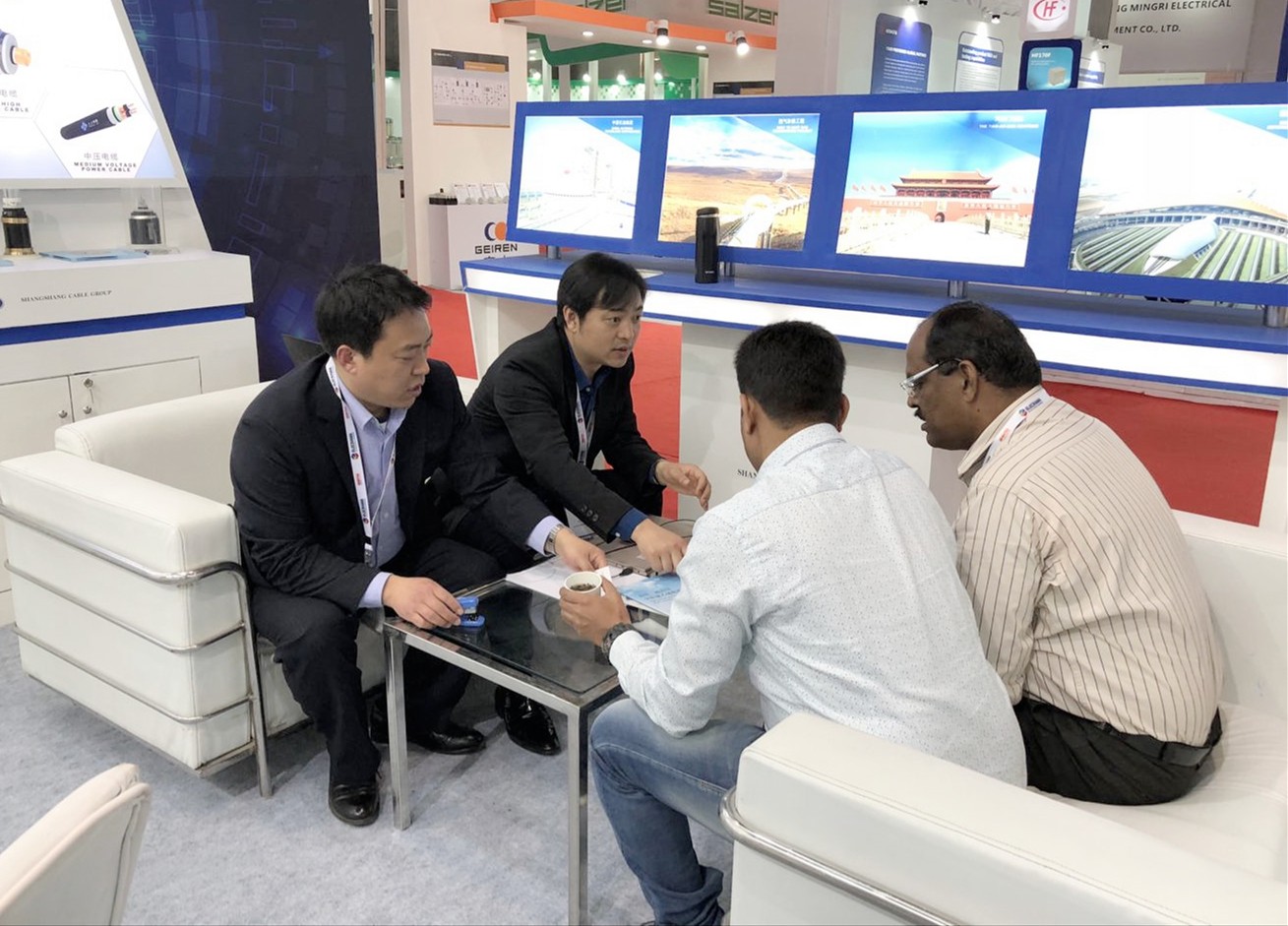 mg冰球突破电缆亮相印度新德里备受关注