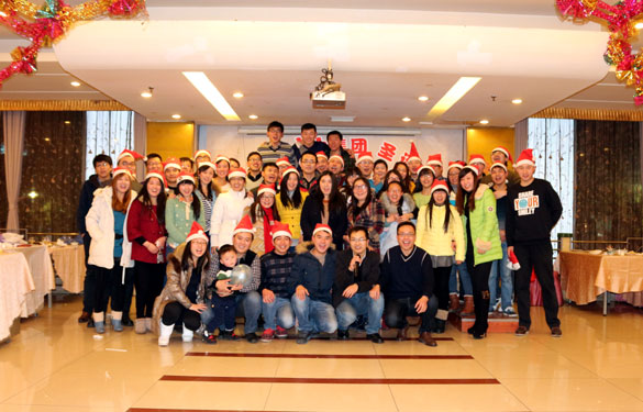 mg冰球突破电缆圣诞联欢活动独具匠心，，，，，，大受青年员工好评