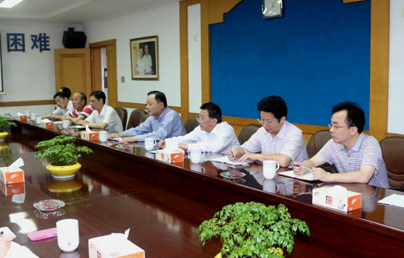 溧阳市政协等向导来mg冰球突破电缆调研