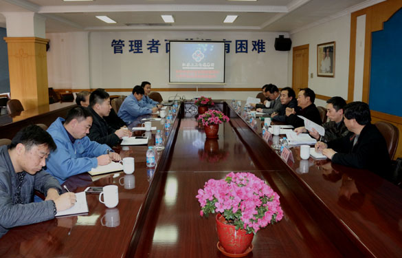 省安监局喻鸿斌副局长一行来mg冰球突破集团审核清静文化建设树模企业建设事情