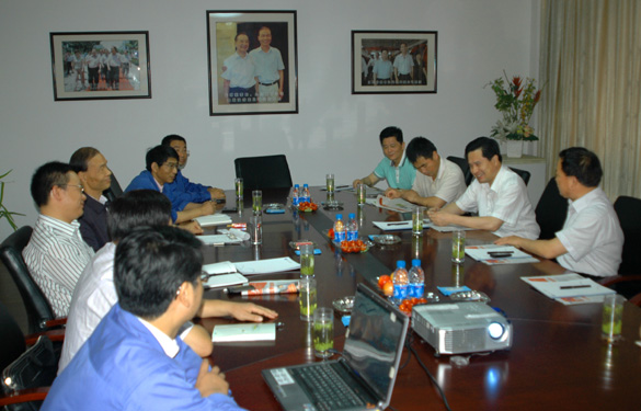 江苏省、常州市质量手艺监视局向导来mg冰球突破集团调研