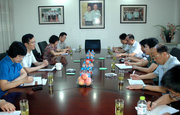 常州市统计局副局长恽东玉一行来mg冰球突破集团调研