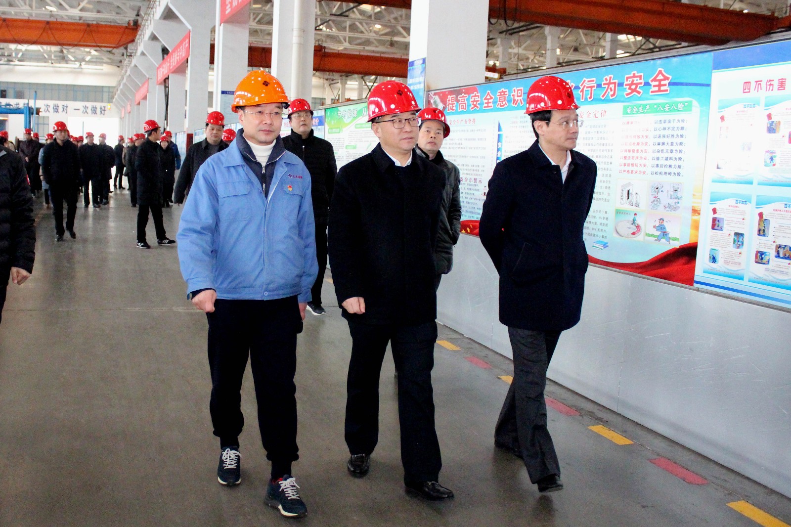 2019年1月16日，，，，郎溪县党政代表团一行来mg冰球突破电缆旅行交流