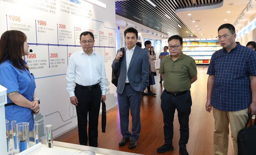 常州市委统战部课题组来mg冰球突破电缆考察调研