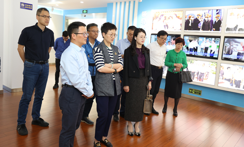 常州市政协工商联界别委员一行来mg冰球突破电缆考察调研